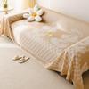 Cool Ice Silk Sofa Cover Towel Full Covered Cover Blanket Summer Sofa Cushion Summer Simple Design Modern Summer Mat Cushion