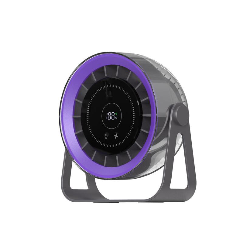 Lishen USB Digital Display Desktop Turbine Fan