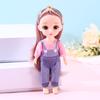 Color Light Doll Xiao Mengmeng Princess Suit Girl Dress-up 13-joint 6-inch Doll Play House Toy