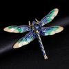 Fashion Crystal Vintage Dragonfly Brooch Large Insect Brooches for Women Pins Wedding Jewelry Accessories