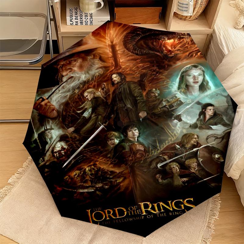 The Lord Of The Rings Automatic Umbrella - Suitable Travel Portable Umbrella Outdoor sun shading umbrella Gift Daily Essentials