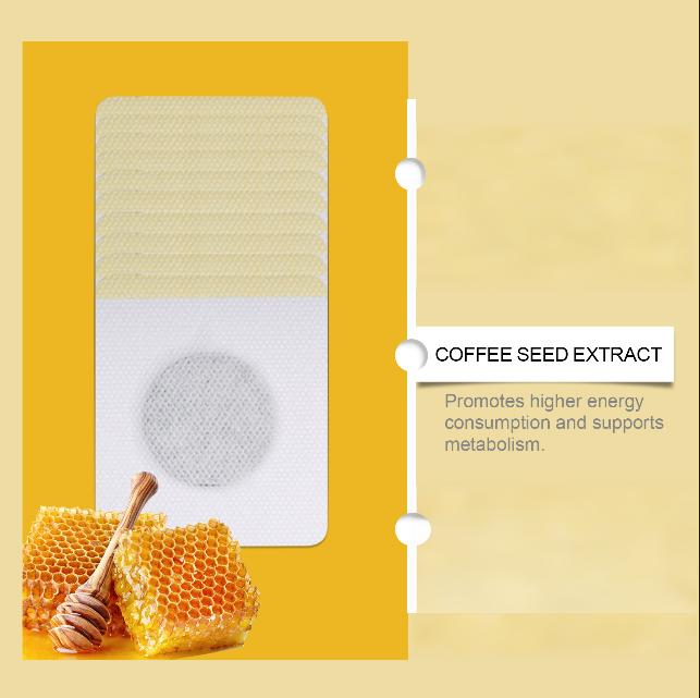 South Moon Bee Venom Plant Extract Umbilical Care Patch Non-woven Patch Waist, Abdomen and Thighs Daily Skin Care Patch 30pcs