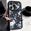 White Flowers Print Case For iPhone 17 Pro Max Case iPhone 16 15 14 13 Pro Max 11 17e 16e Shockproof Bumper Soft Silicone Phone Cover Cases