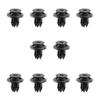 Bumper and Hood Clip - 10 Pieces for Opel, Chevrolet, Honda