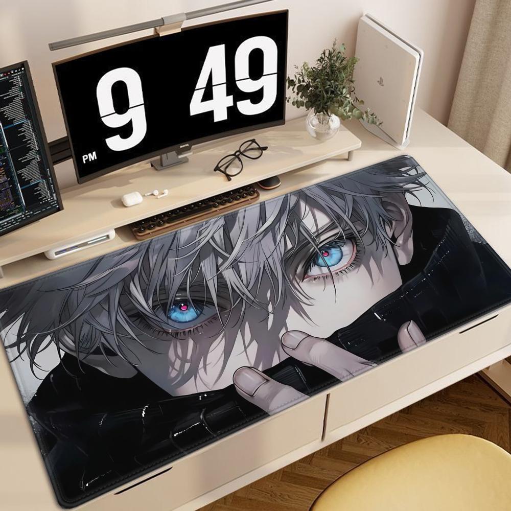 Podkładka pod mysz Anime Jujutsu Kaisen Gojo Satoru Duża Podkładka pod mysz do gier Gracz Firma Klawiatura Myszy Mata na biurko komputerowe Duży dywan