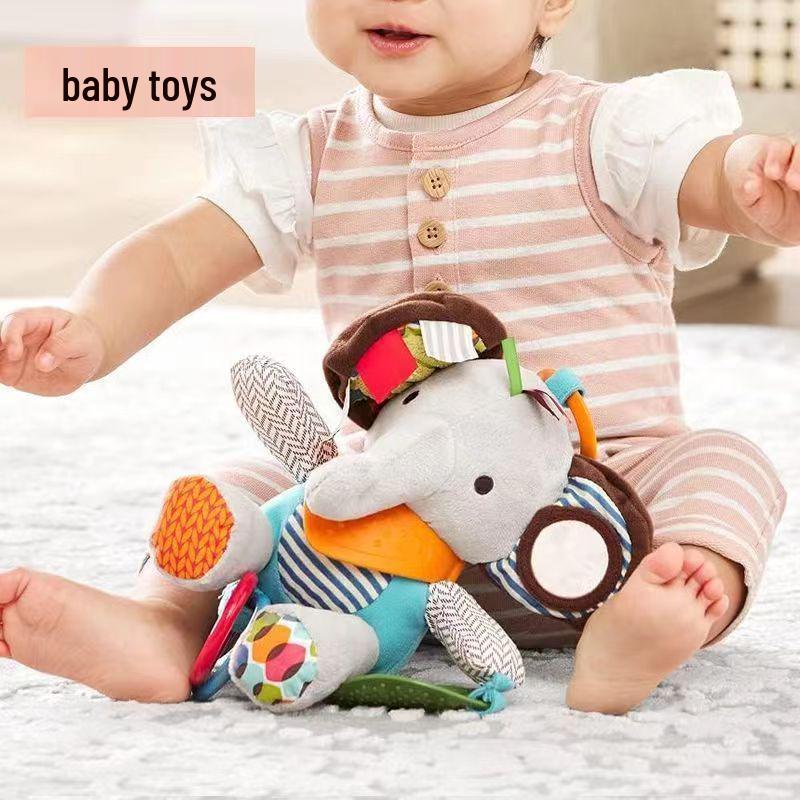 Washable Plush Cartoon Animal Dolls - Seven Styles for Children