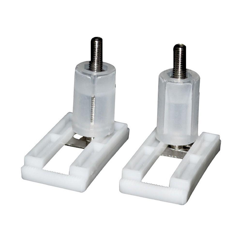 1Pair Seat Cover Plate Replacement Toilet Seat Repair Screws Bathroom Accessories Seat Fittings Lid Hinge Repair Bolts Plastic