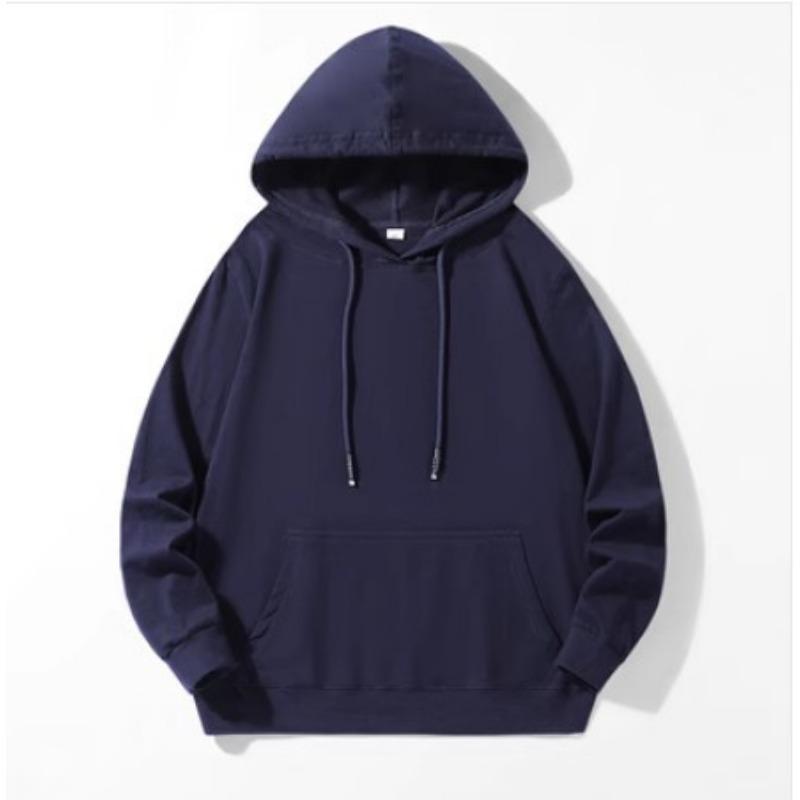 

Весенний новый мужской повседневный свитер с капюшоном большого размера для молодых студентов в гонконгском стиле с длинным рукавом и свободным воротом с капюшоном Tide 4XL тёмно-синий