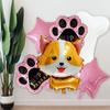 19.69x27.56in Dog Balloon 24.80x14.96in Paw Balloons Star Balloons  Birthday