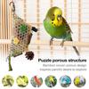 Bird Foraging Toys Parrot Shredder Play Center Mental Stimulation Chewing Toys For Foraging Training Boredom Release Breeding