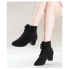 Damen Latin Ballroom Schuhe Tango Jazz Salsa Tanzen Hohe Absätze Trainingsschuh Mädchen Modern Social Dance Sneaker Stiefel