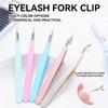 New Stainless Steel Isolation Tweezers for Eyelash Extension High Precision Separation Tweezer Fiber Tip Volume Isolation Tools