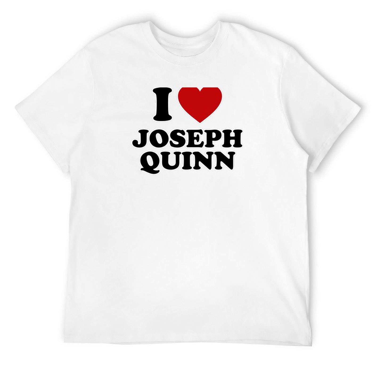 Я люблю Джозефа Куинна Футболка летняя одежда топы мужская футболка S
