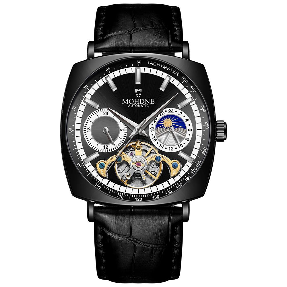 Modun's new clown big bang square mechanical watch original design multi-functional men's watch watch
