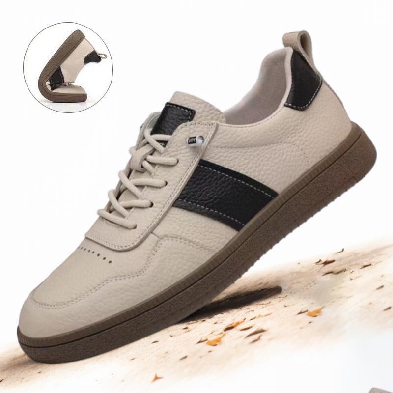 Fashion Lace-Up Casual Leather Sneakers Versatile Travel Men's Tenis Masculino Breathable Man Athletic Shoes Outdoor Skateboard Footwear