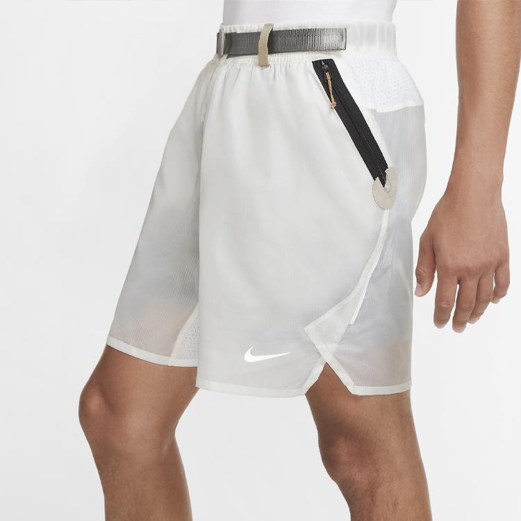 Nike ISPA Series Casual Sport Inner Layer 2-In-1 Shorts Men Bottoms White CK4996-133