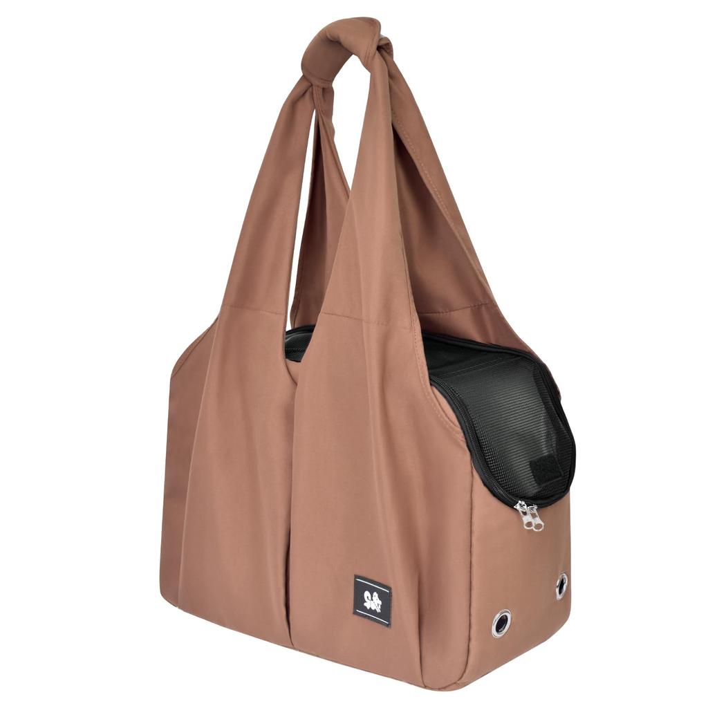 Stylish Pet Carrier Bag for Small Dogs and Breathable Soft Tote Convenient for Travel and Large Capacity Carry Carry Bag for Large Cats and Dogs Cats,