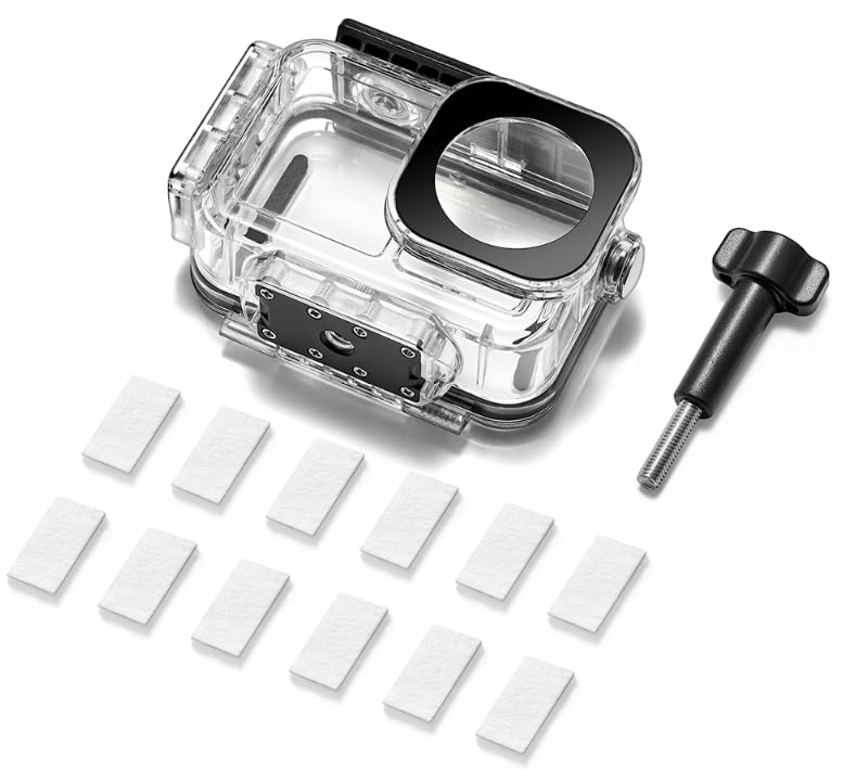 

HSU Waterproof Case for DJI Osmo Action 5 Osmo Action Osmo Action 3 Waterproof Housing Case Underwater Photography Dive Housing Deep Diving Waterproof