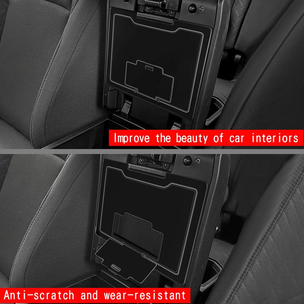 Center Console Hidden Box Organizer For Toyota For Tacoma 2024 Accessories Armrest Hidden Storage Box Secret Compartment Pr Y4D0