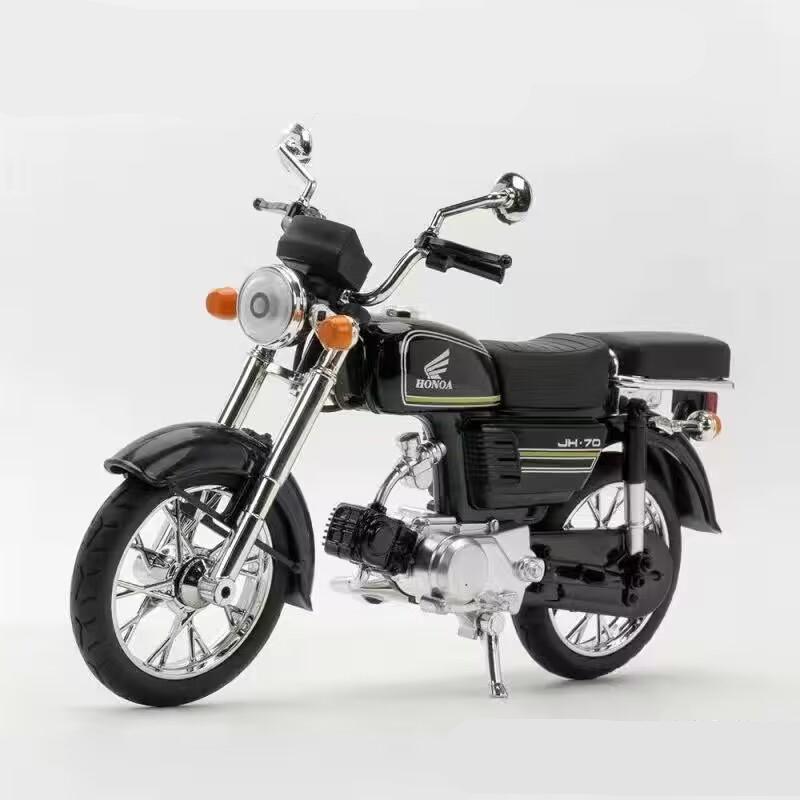 

1/10 Масштаб Honda JiaLing JH-70 Сплав Классический Мотоцикл Игрушки Литой Под Давлением Симуляция Металлический Мотоцикл Звук и Свет Модель Детский Подарок чёрный