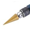 4-12 4-20 4-32mm HSS Titanium Step Drill Bit Conical Stage Drill For Metal Wood High Speed Stepped Drill Set Power Tools