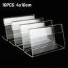 Display Display Stand Label Price Shop Sign Transparent Acrylic