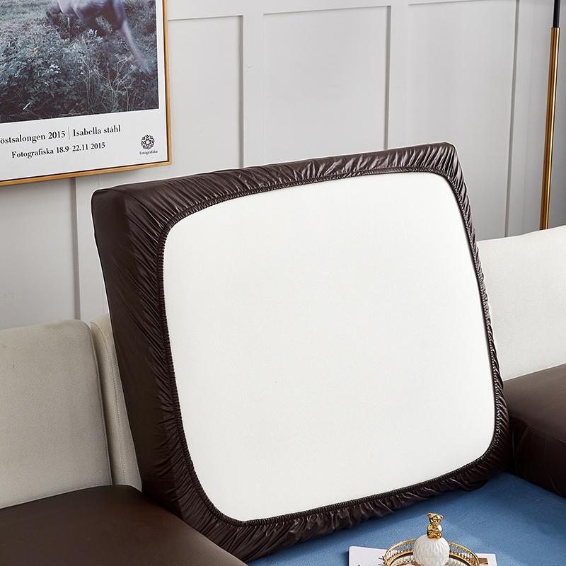 Kožená pohovka Potah polštáře sedáku Vodotěsný Potah křesla Natahovací Pratelný Prachotěsný Snímatelný Potah 1 /2 /3 /4místný chránič pohovky