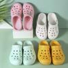 Indoor Home Non-slip Simple Garden Baotou Daily Light Shoes Solid Color Couple Hole Shoes