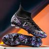 Nuove Scarpe da Calcio da Uomo Sneaker Ragazzo Comode Resistenti alla Società Top Qualità Scarpe da Calcio Tacchetti Lunghi Scarponcini da Calcio per Bambini