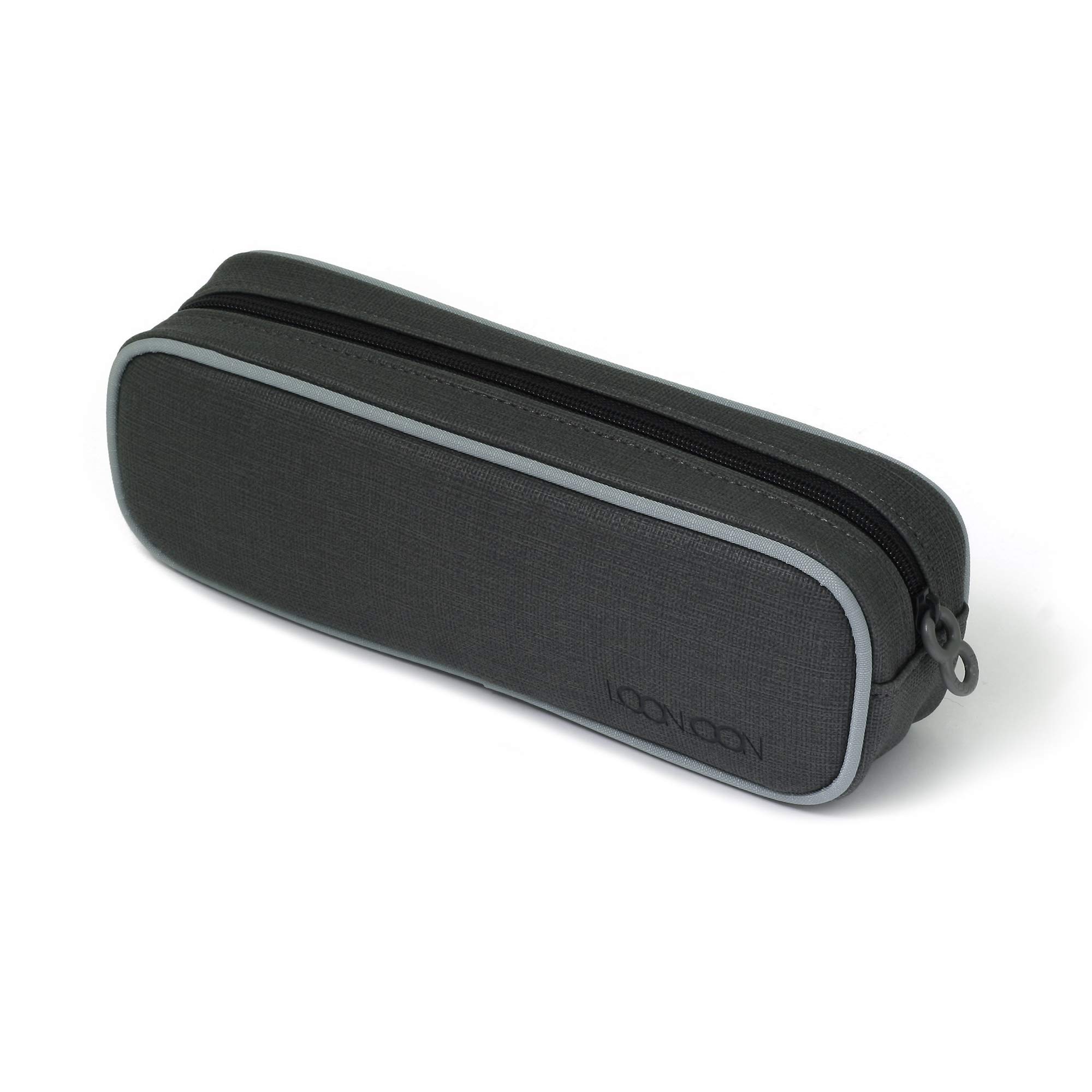 

LOONLOON 267 Mellow Pencil Chic Large Korean for Students Case, Gray, Capacity, Stylish, Design, Simple,