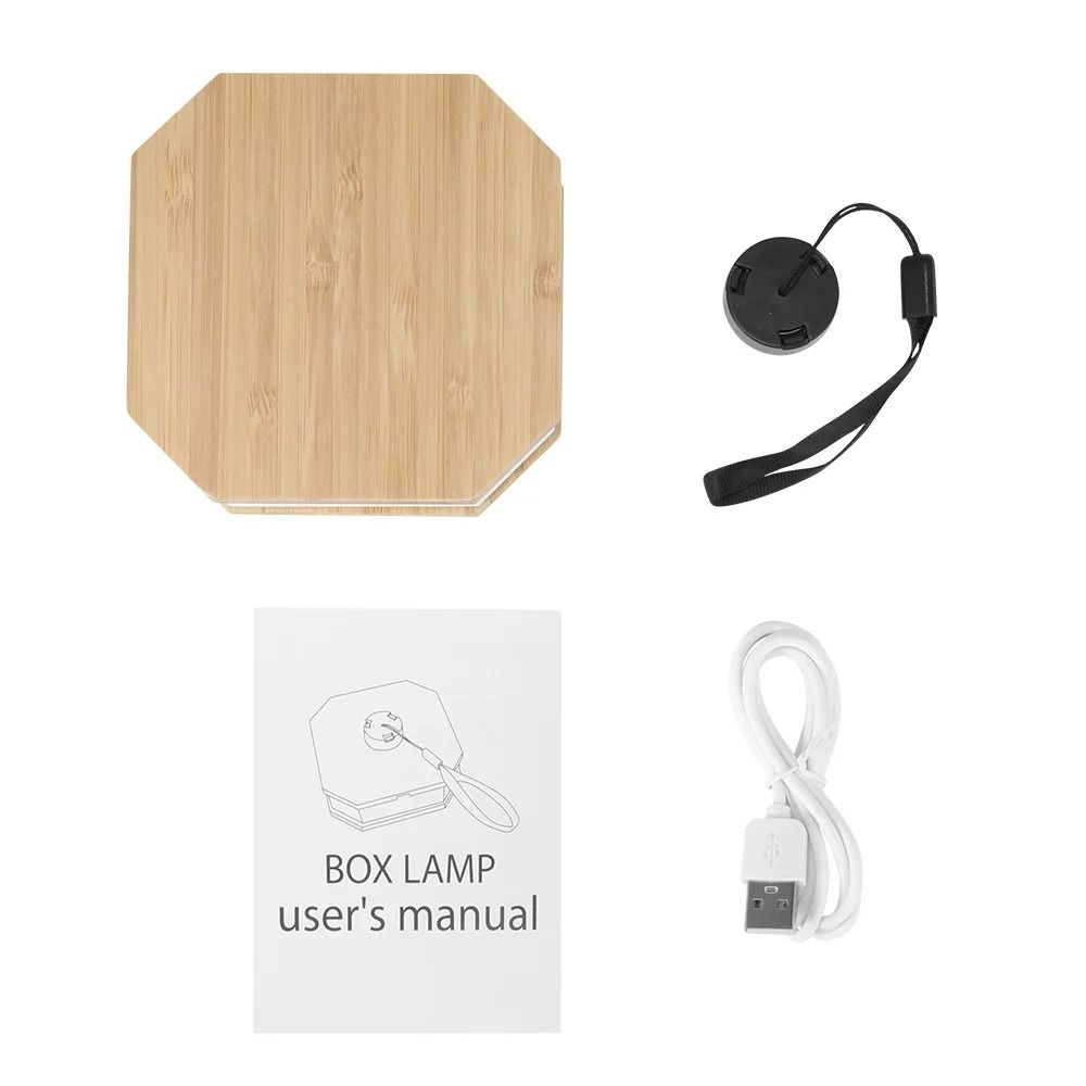 2 Colors Lights Folding Book Lamp with Detachable Hand Strip 3D Creative Paper Lantern  Living Room