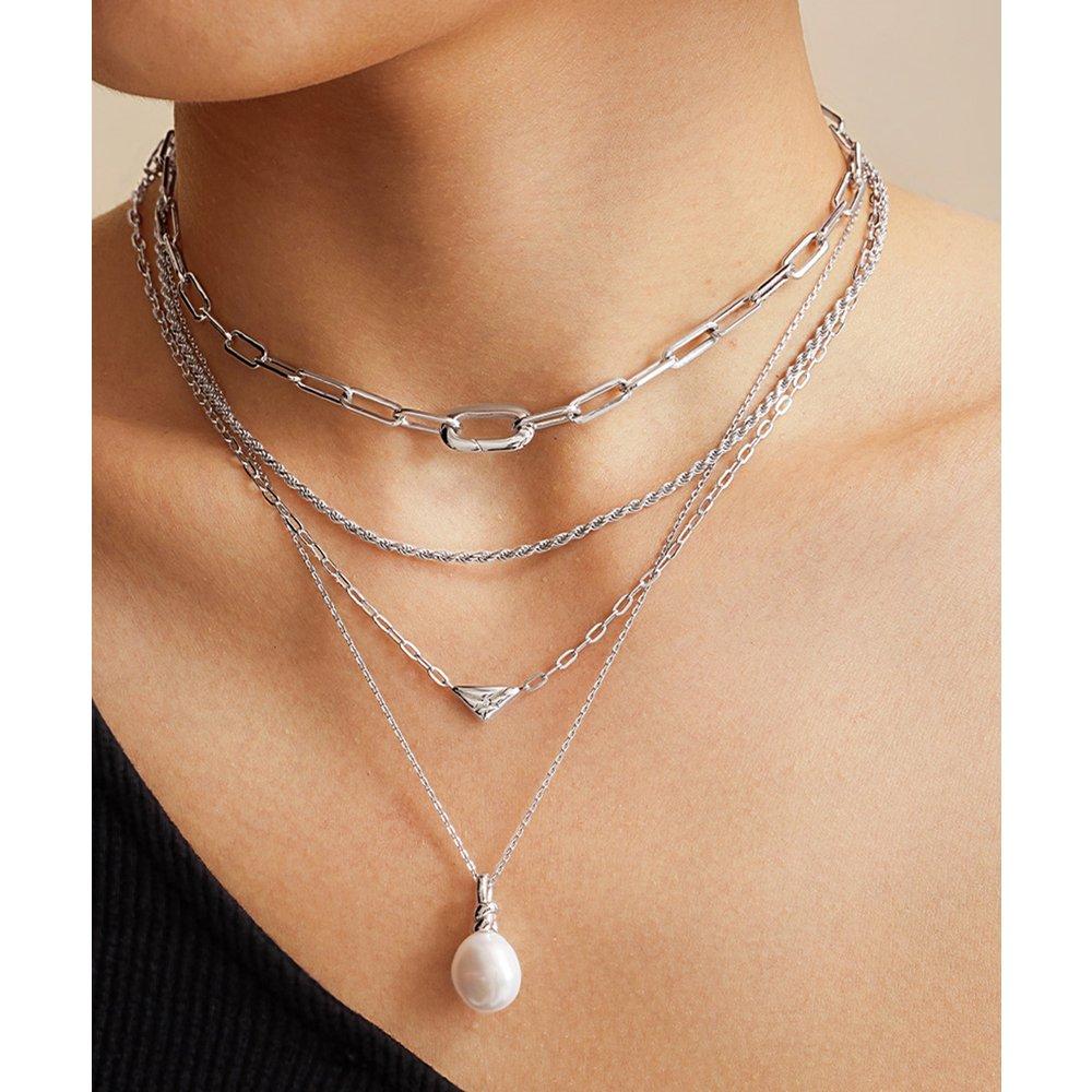 [Worn by Jebewon Ricky, Umji, and Exy] Rope Twist Chain 925 Silver Necklace