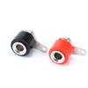 4MM Banana Outlet Couplings for Lecturer Systems Enhancers and DIY Sound Projects Metal Veneered Permanent Insulated Plan
