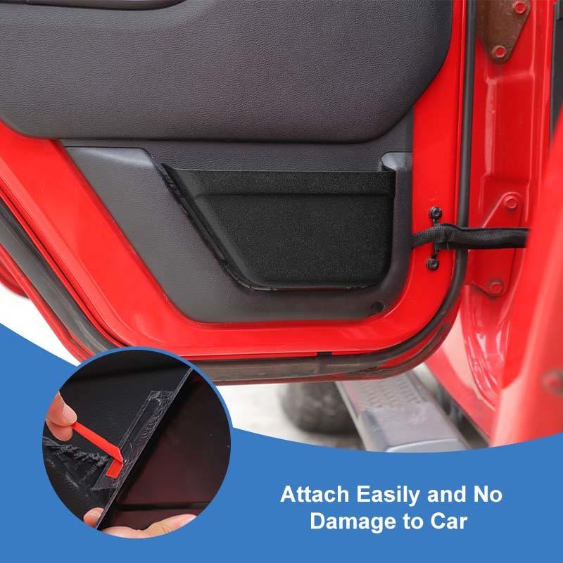 Car Front Rear Door Mesh Pockets Storage Box Organizer Container For Jeep Wrangler JK 2011-2017 Interior Accessories