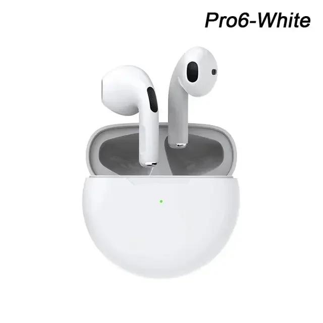 Air Pro6 Bluetooth Kopfhörer Tws Ohrhörer Bluetooth Drahtlos Bluetooth Headset Pods EarPods Drahtlose Kopfhörer Pro 6 Ohrstöpsel