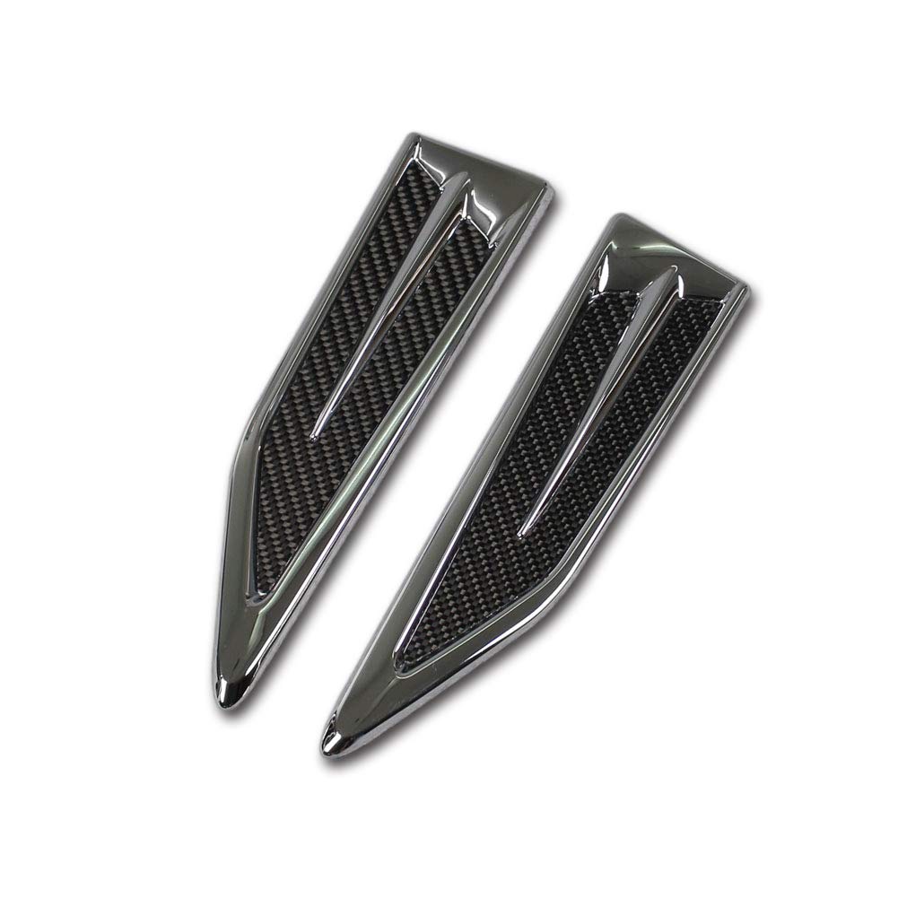 

RUIQ Toyota 30 Series Exterior Chrome Plated Fender Garnish with Side Dummy Air Euro Outside Side Door Shark Black Carbon Fiber Designed Exclusively чёрный