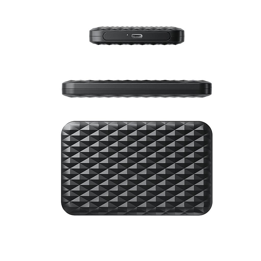 Kieszeń obudowa na dysk 2520C3-V1 2.5'' HDD / SSD USB-C 5Gb/s - czarna