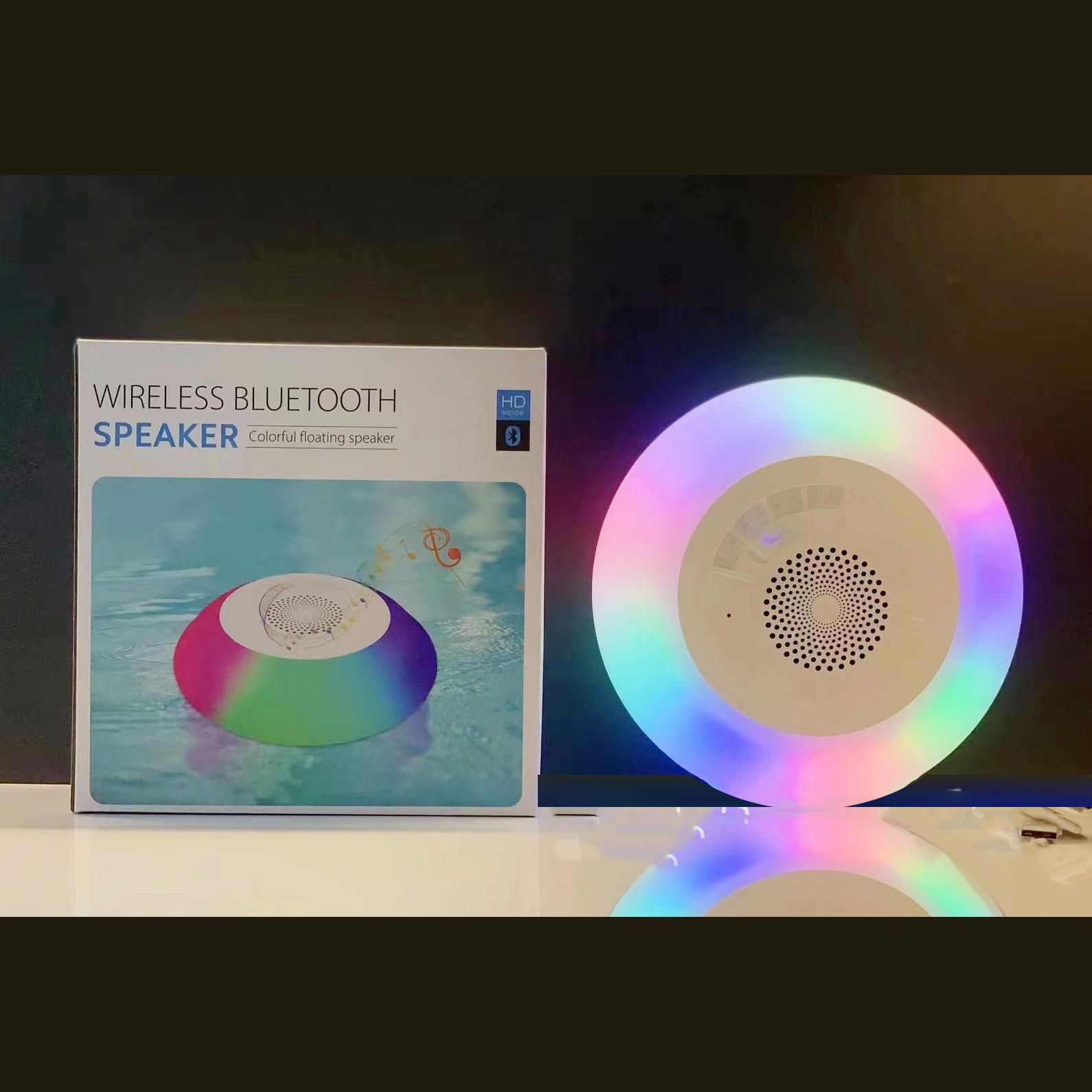 

Мощные IPX7 мини-стереодинамики TWS для душа, водонепроницаемые портативные беспроводные музыкальные Bluetooth-динамики, светодиодный светильник для ванной комнаты, FM-радио shower speaker