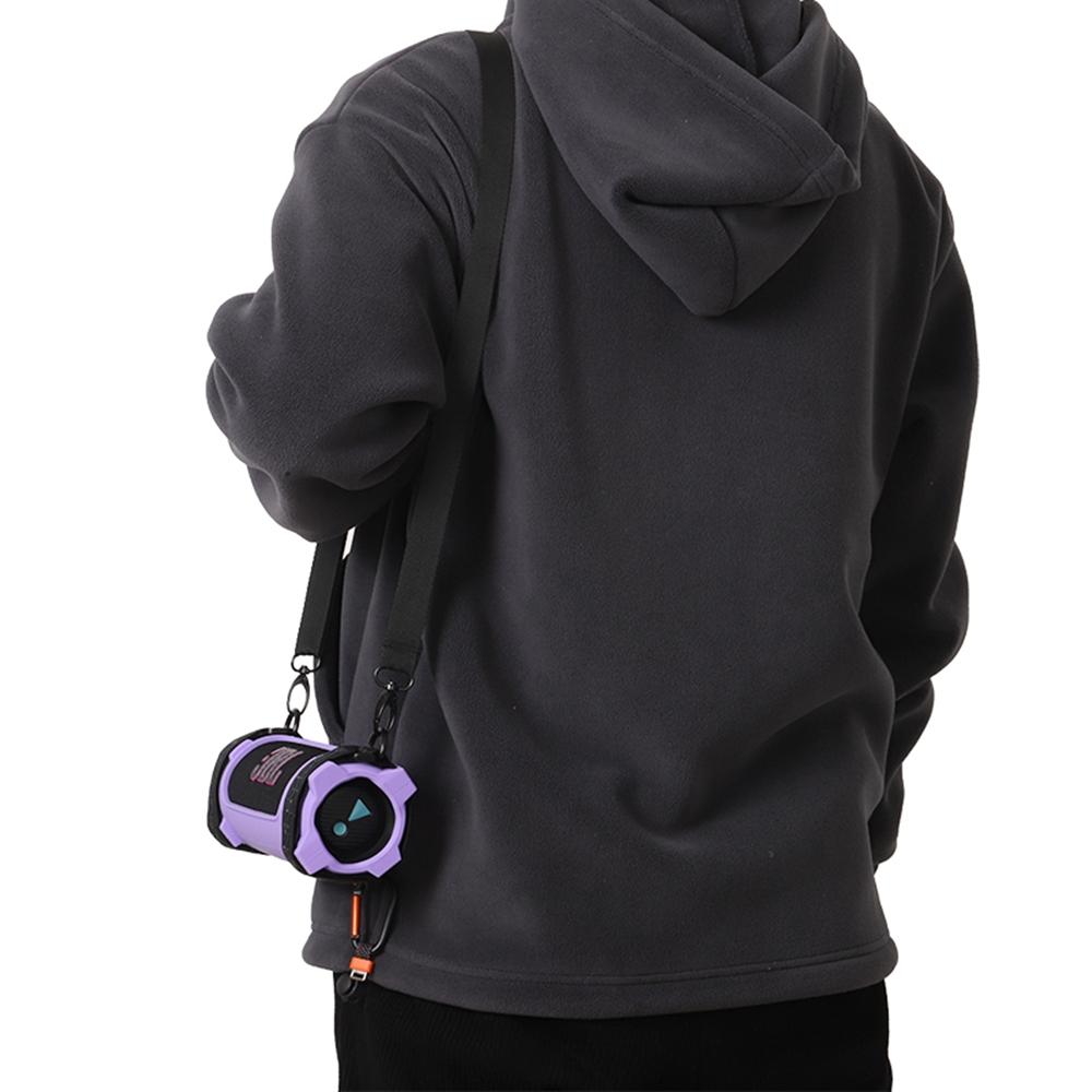 Für JBL Flip 7 Silikonhülle Stoßfest Staubdicht Kratzfest Lautsprecher Schutzhülle mit Tragegurten