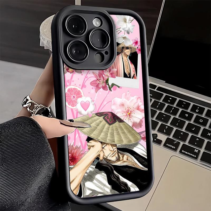 

Чехол для телефона iPhone 17 Air 16E 15 16 Pro Max Bleach Кёраку Сюнсуй Чехол 14 Plus 13 12 Mini Мягкий Силиконовый Fundas iPhone 13Pro