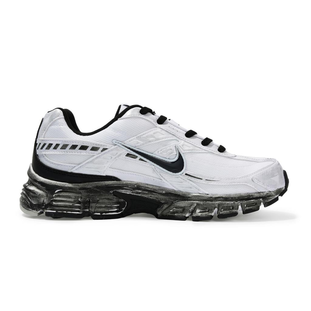 Nike Initiator Abrasion Resistant Low top Running Shoes Unisex Silver 394055-100(Team277-S-BOX)