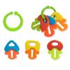 Eco-Friendly Baby Teether & Hand Rattle Toy for 0-12 Months