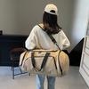 Men and Women Multi-pocket Fitness Bags with Large Capacity Shoe Bins, Hand-heat Wet Separation Shoe Bins Travel Bags