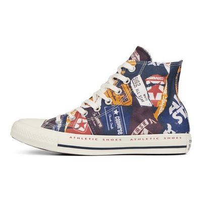 Chuck Taylor All Star Branding Audace High Top Scarpe di Tela Comode Sneakers Unisex Colorate 166498C