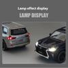 1/32 Scale LEXUS LX570 SUV Alloy Off Road Diecast Metal Model Fine Model Collection Computer Desktop Ornaments Children Birthday Gift