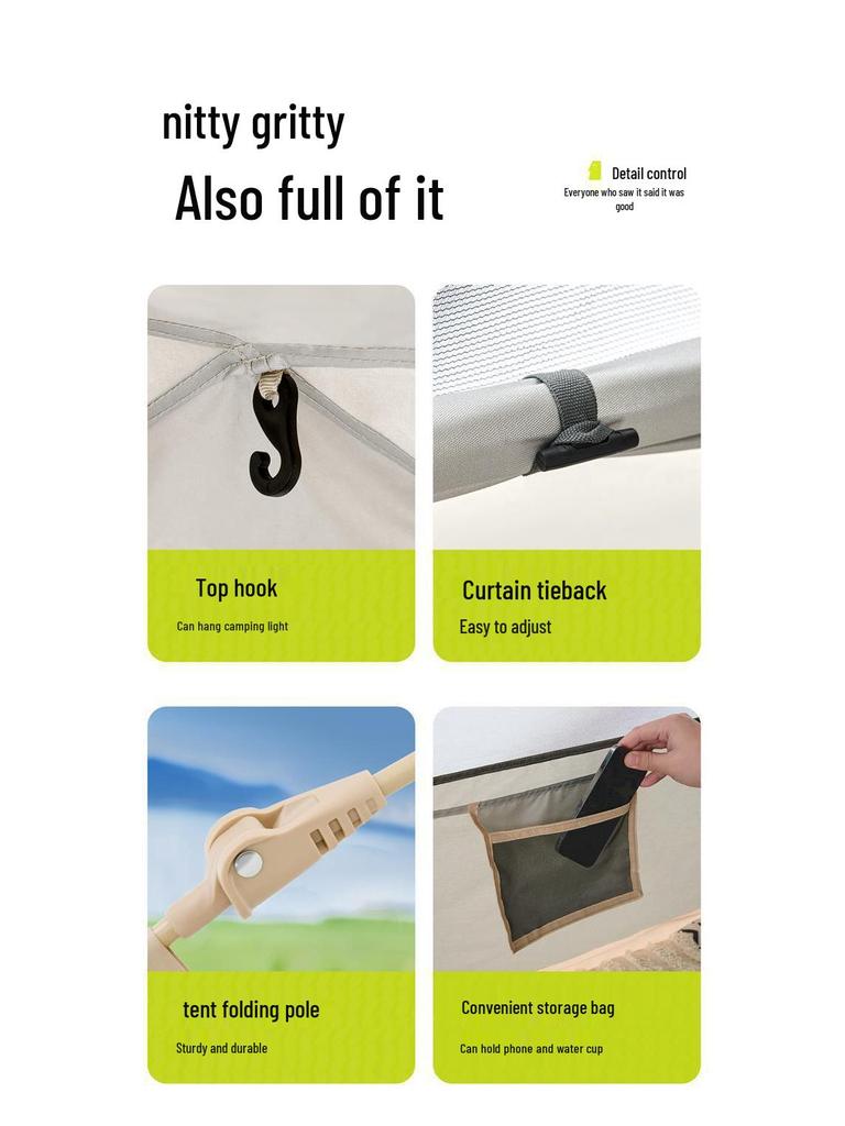 Outdoor Explorer Blackout Tent: Portable, Convenient, Automatic Folding for Camping, Beach, Indoor.