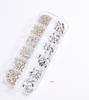 Nail Art Jewelry, Maillard Color Pearl Flat-Bottomed Diamond Steel Ball Diy Nail Jewelry Mixed