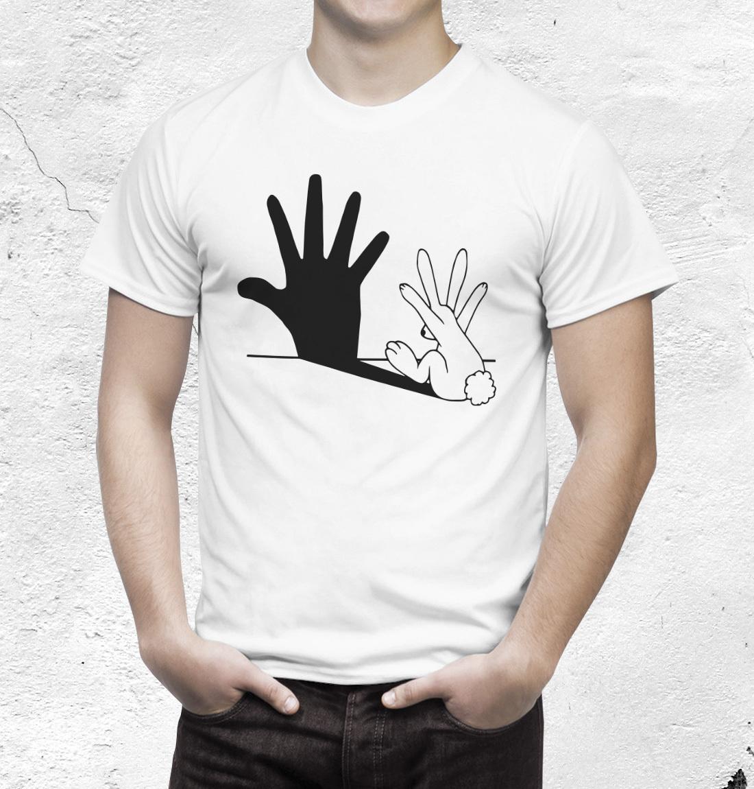 Rabbit T shirt Shadow Puppet S разноцветный