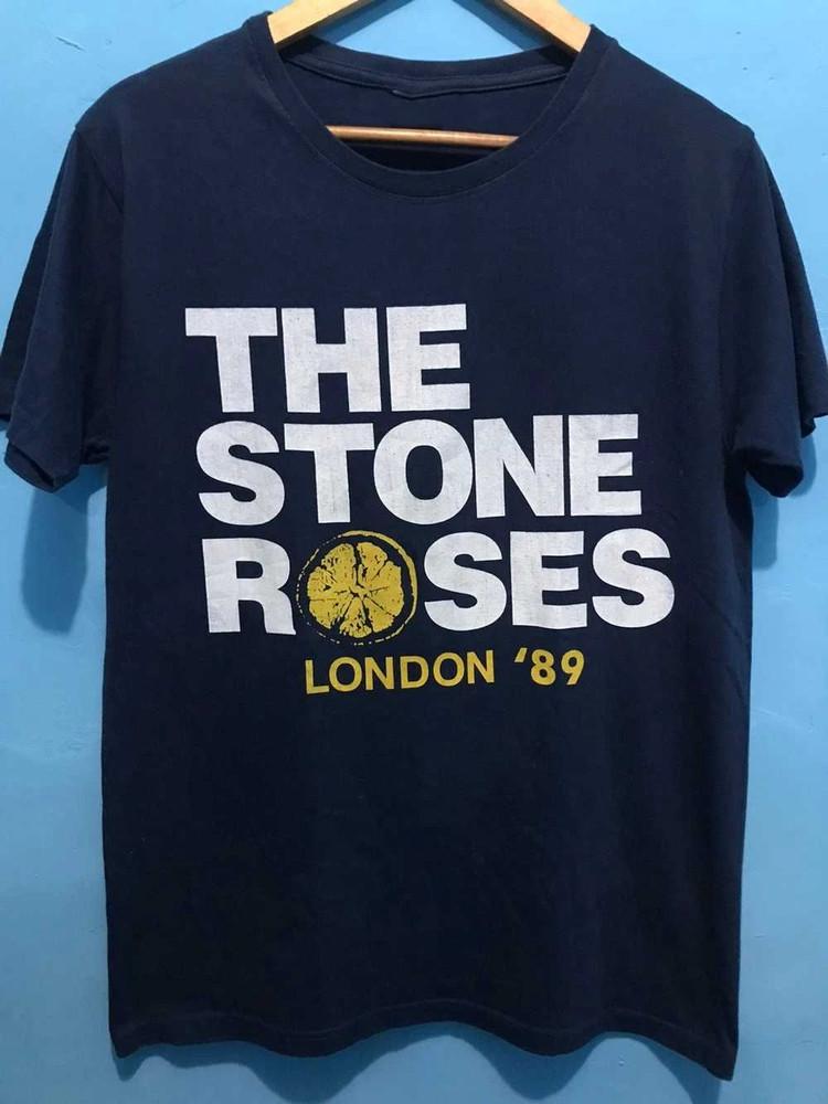 The Stone Roses Лондон 89 Футболка с принтом группы Полный размер S-5XL Унисекс футболка M
