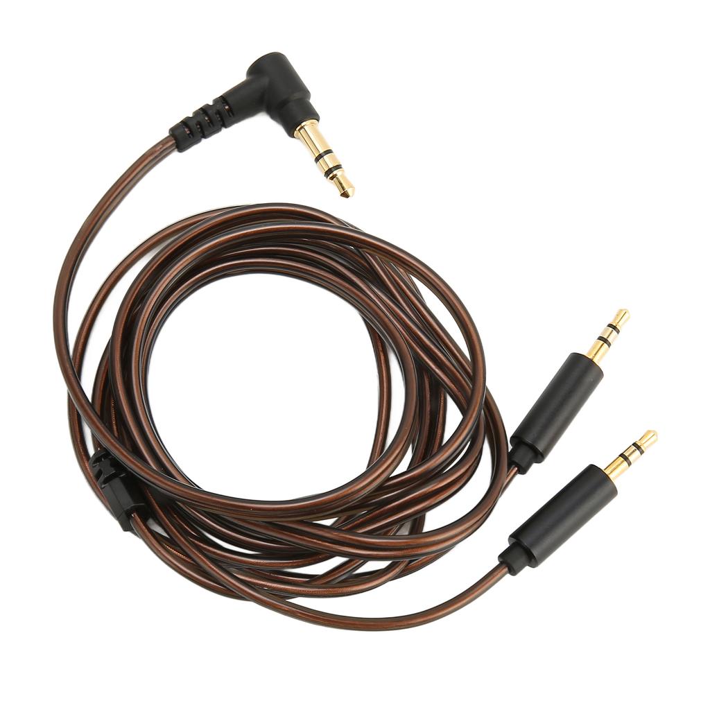 3.5mm To Dual 2.5mm Earphone Replacement Cable for Hifiman HE400S HE 400I HE560 HE 350 HE1000 HE1000 V2 47.2in